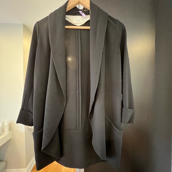 ARITZIA WILFRED Chevalier Jacket black, size 2 - Picture 6 of 6